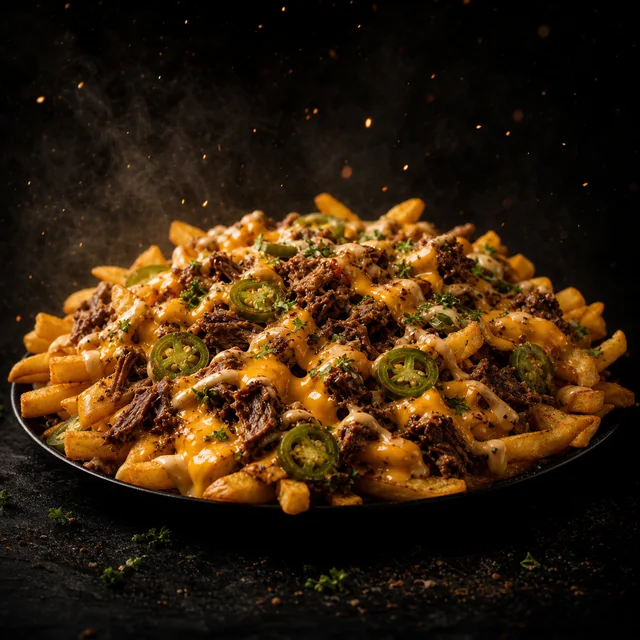 FRIES & MORE menu background