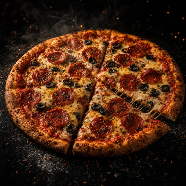 PIZZAS menu background